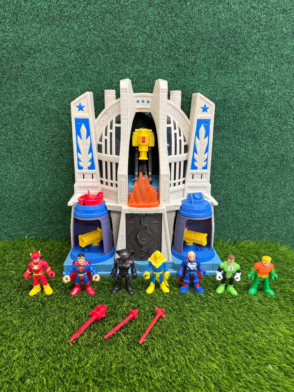 Imaginext DC Super Friends HALL OF JUSTICE League Playset w/ Action Figures